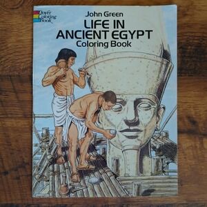 Life in Ancient Egypt Coloring Book (Dover History Coloring Book) - New